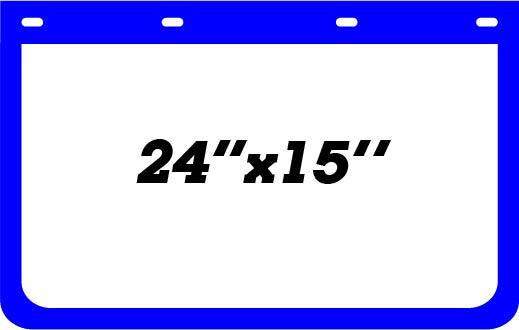 Rubber Mud Flap 24" x 15"